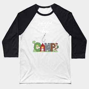 Dad loves camping Baseball T-Shirt